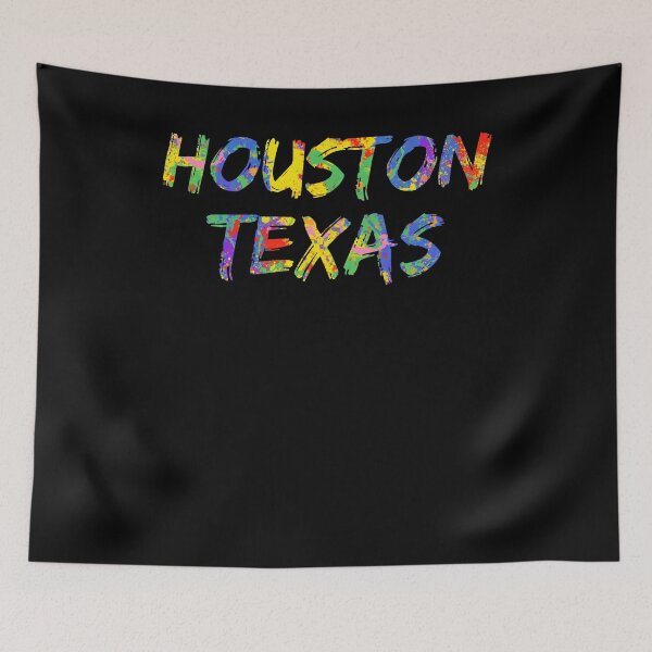 Item preview, Houston Texas Gift Bright Colors Colorful Rainbow Paint Spash Design designed and sold by TNDesignStudio.