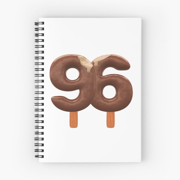 Item preview, 96 Ice Cream Ninenty Six Number 3d Chocolate designed and sold by HelloFromAja.