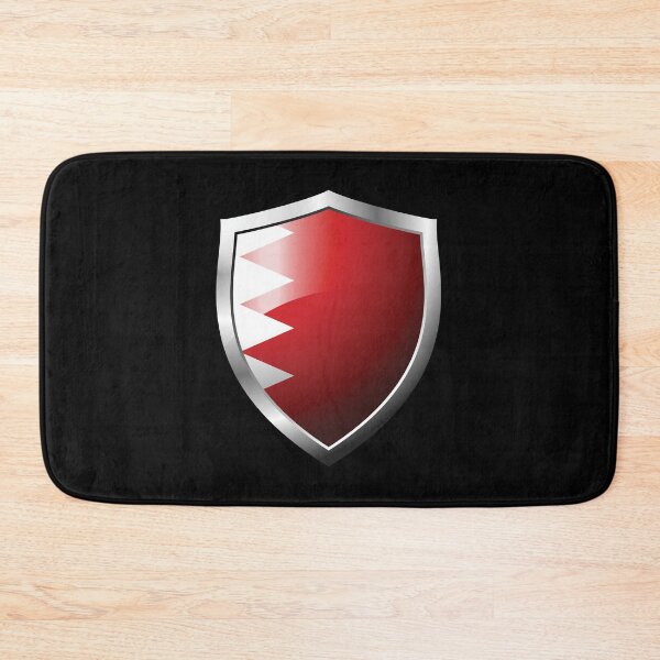 Item preview, Strong Bahrain Flag Shield Country designed and sold by HelloFromAja.