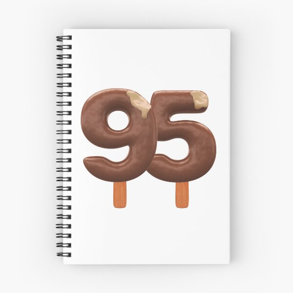 Item preview, 95 Ice Cream Ninenty Five Number 3d Chocolate designed and sold by HelloFromAja.