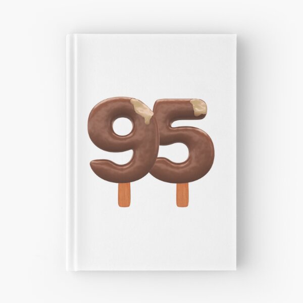 Item preview, 95 Ice Cream Ninenty Five Number 3d Chocolate designed and sold by HelloFromAja.