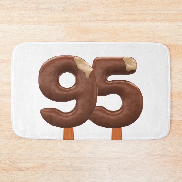 Item preview, 95 Ice Cream Ninenty Five Number 3d Chocolate designed and sold by HelloFromAja.