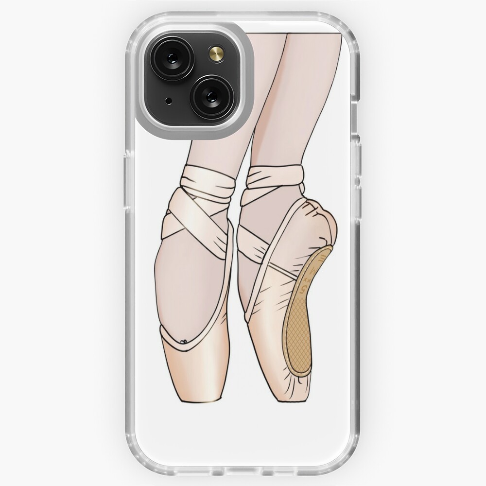 Pink Satin Pointe Shoes Sticker for Sale by a-cardiaque