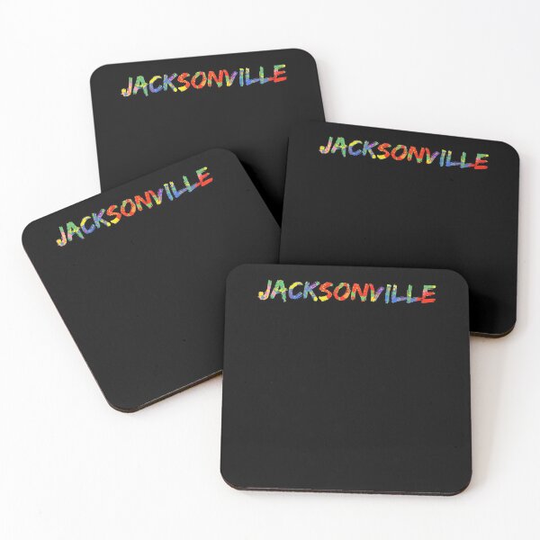 Item preview, Jacksonville Gift Bright Colors Florida Colorful Rainbow Paint Spash Design designed and sold by TNDesignStudio.