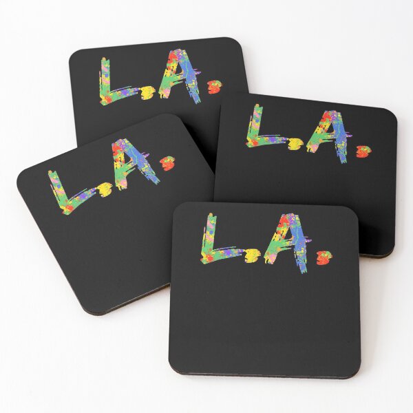Item preview, L.A. Gift Bright Colors Los Angeles Colorful Rainbow Paint Spash Design designed and sold by TNDesignStudio.