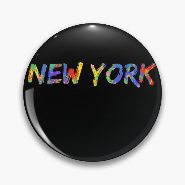 Item preview, New York  Gift Bright Colors New York City Colorful Rainbow Paint Spash Design designed and sold by TNDesignStudio.