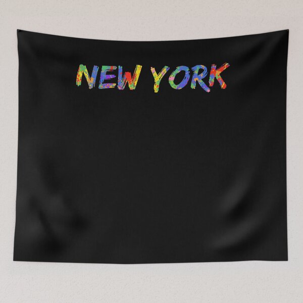 Item preview, New York  Gift Bright Colors New York City Colorful Rainbow Paint Spash Design designed and sold by TNDesignStudio.