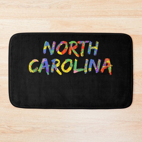 Item preview, North Carolina Gift Bright Colors Colorful Rainbow Paint Spash Design designed and sold by TNDesignStudio.