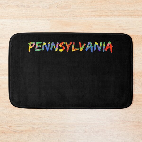 Item preview, Pennsylvania Gift Bright Colors Colorful Rainbow Paint Spash Design designed and sold by TNDesignStudio.