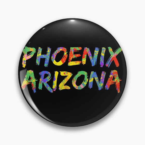 Item preview, Pheonix Arizona Gift Bright Colors Colorful Rainbow Paint Spash Design designed and sold by TNDesignStudio.