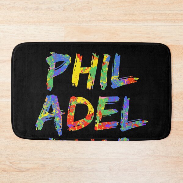 Item preview, Philadelphia Big Gift Bright Colors Colorful Rainbow Paint Spash Design designed and sold by TNDesignStudio.