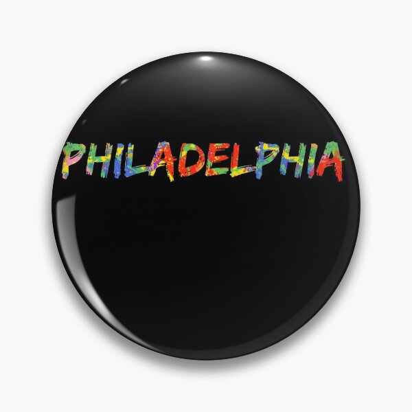 Item preview, Philadelphia Gift Bright Colors Colorful Rainbow Paint Spash Design designed and sold by TNDesignStudio.