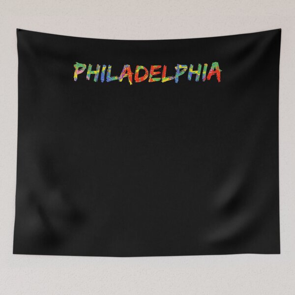 Item preview, Philadelphia Gift Bright Colors Colorful Rainbow Paint Spash Design designed and sold by TNDesignStudio.
