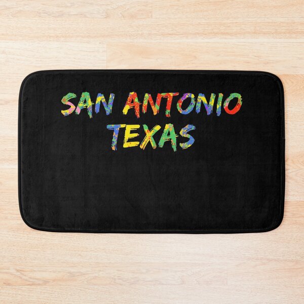Item preview, San Antonio Texas Gift Bright Colors Colorful Rainbow Paint Spash Design designed and sold by TNDesignStudio.