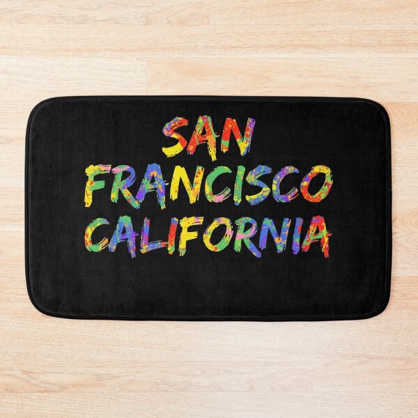 Item preview, San Francisco California Gift Bright Colors Colorful Rainbow Paint Spash Design designed and sold by TNDesignStudio.