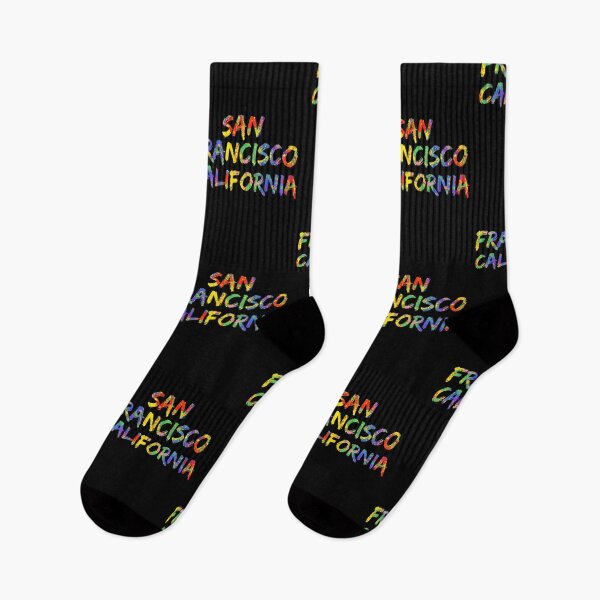 Item preview, San Francisco California Gift Bright Colors Colorful Rainbow Paint Spash Design designed and sold by TNDesignStudio.