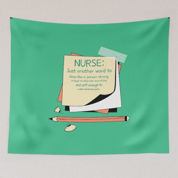 Item preview, Inspirational quote about nurses  designed and sold by Radu Matei.