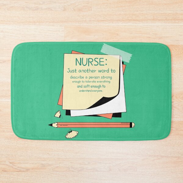 Item preview, Inspirational quote about nurses  designed and sold by Radu Matei.