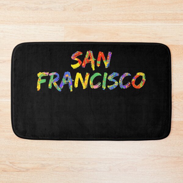 Item preview, San Francisco Gift Bright Colors Califronia Colorful Rainbow Paint Spash Design designed and sold by TNDesignStudio.