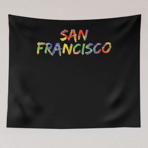 Item preview, San Francisco Gift Bright Colors Califronia Colorful Rainbow Paint Spash Design designed and sold by TNDesignStudio.