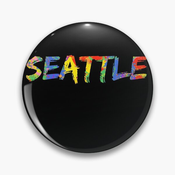 Item preview, Seattle Gift Bright Colors Colorful Rainbow Paint Spash Design designed and sold by TNDesignStudio.