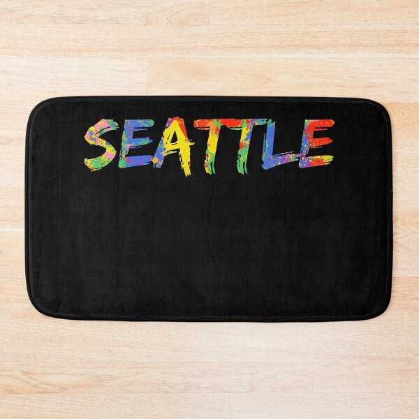 Item preview, Seattle Gift Bright Colors Colorful Rainbow Paint Spash Design designed and sold by TNDesignStudio.