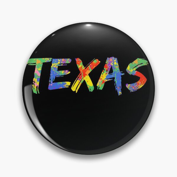 Item preview, Texas Gift Bright Colors Colorful Rainbow Paint Spash Design designed and sold by TNDesignStudio.