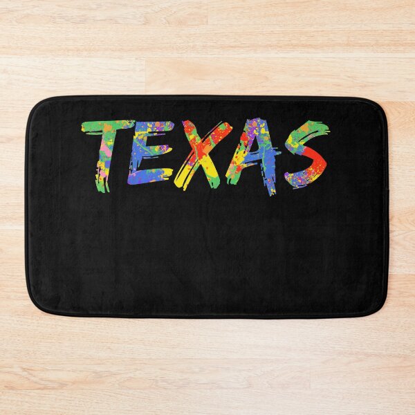 Item preview, Texas Gift Bright Colors Colorful Rainbow Paint Spash Design designed and sold by TNDesignStudio.