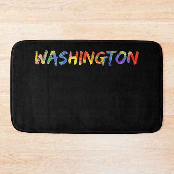 Item preview, Washington Gift Bright Colors Colorful Rainbow Paint Spash Design designed and sold by TNDesignStudio.