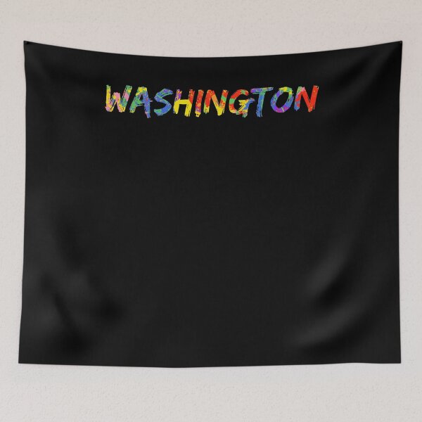 Item preview, Washington Gift Bright Colors Colorful Rainbow Paint Spash Design designed and sold by TNDesignStudio.