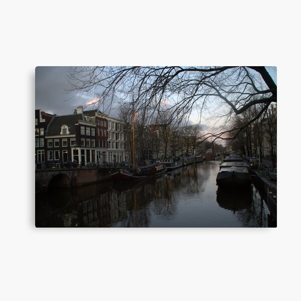 Brouwersgracht, Amsterdam Canvas Print