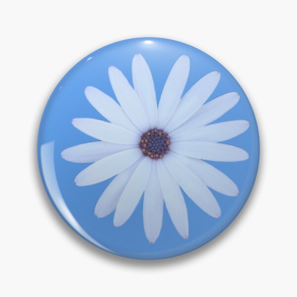 Item preview, Daisy on Light Blue Backgound designed and sold by KeksWorkroom.