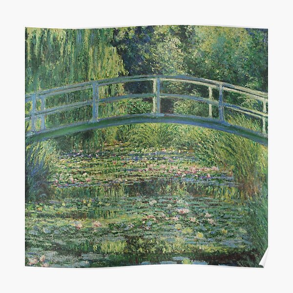 Claude Monet - The Water-Lily Pond Poster