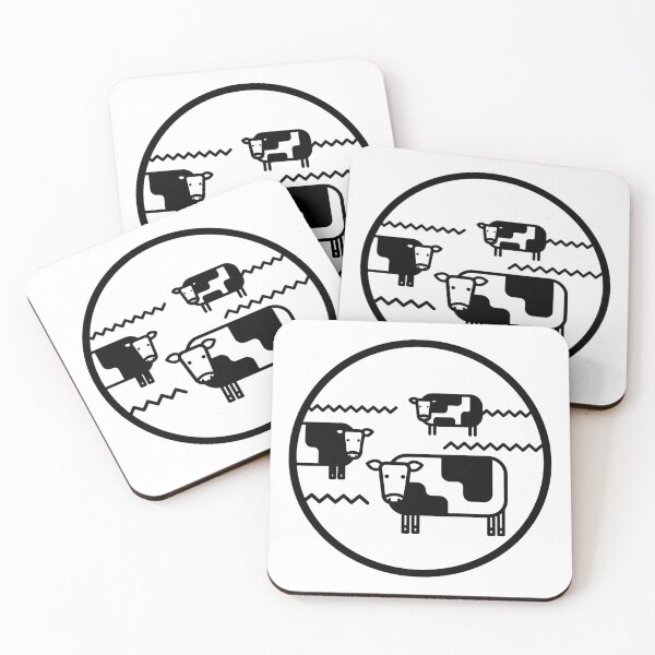 Item preview, Tour Aotearoa - Miranda Cows Icon designed and sold by Tom Napper Design.