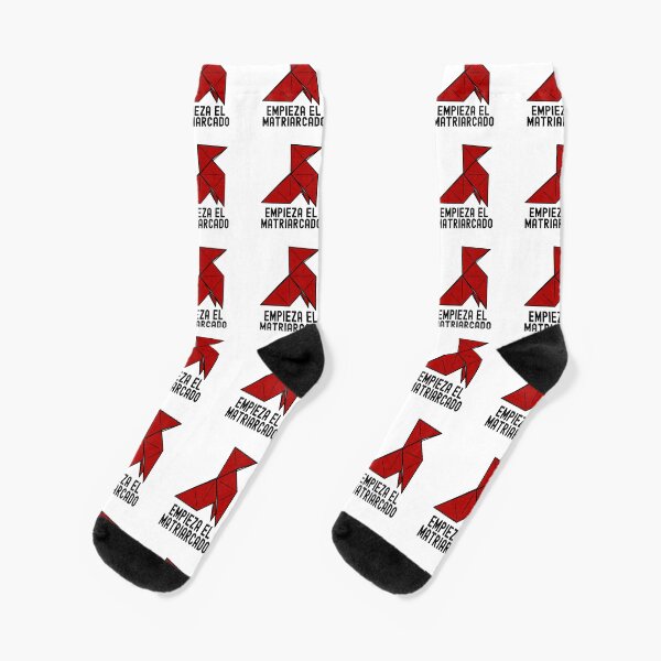 Money Heist La Casa de Papel Empieza El Matriarcado Chaussettes