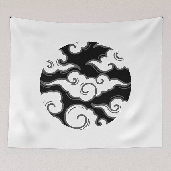 Item preview, Japanese Circle 3 Clouds designed and sold by PrMoonlessNight.