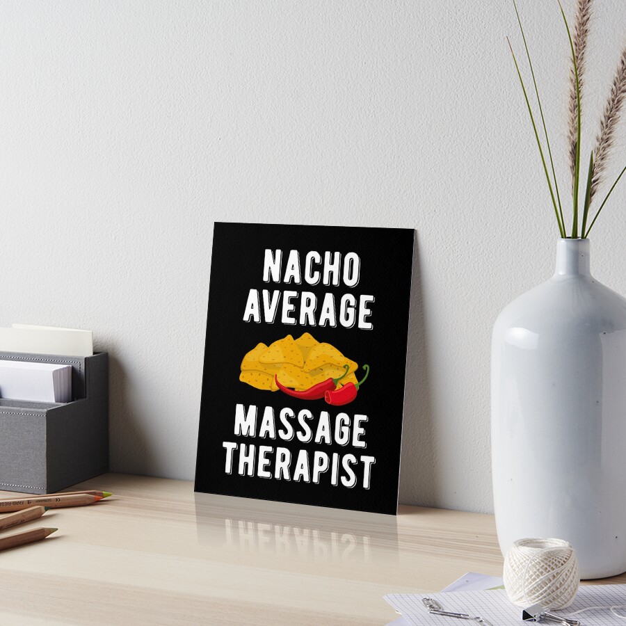 Massage Therapist Cinco de Mayo Nacho Average Massage Therapist Masseuse Cinco de Mayo Party Throw Pillow 16x16 Multicolor