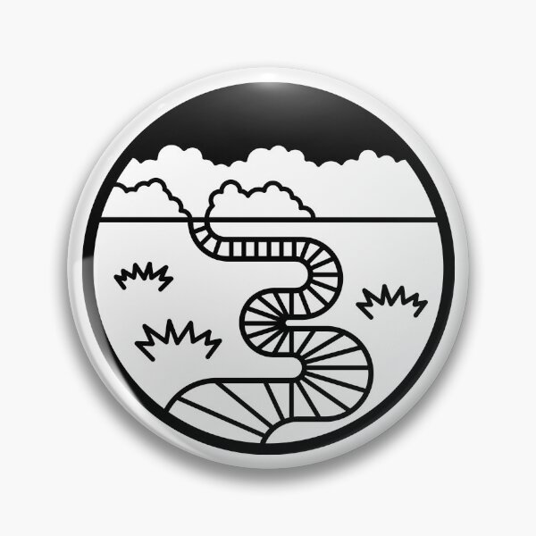 Item preview, Tour Aotearoa - Waiuta Track Boardwalk Icon designed and sold by Tom Napper Design.