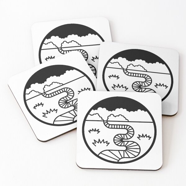 Item preview, Tour Aotearoa - Waiuta Track Boardwalk Icon designed and sold by Tom Napper Design.
