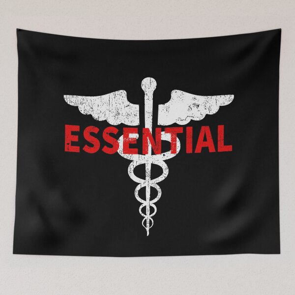 Item preview, RN Registered Nurse EMS Paramedic COVID 19 DISTRESSED VERSION designed and sold by Dan Brady.