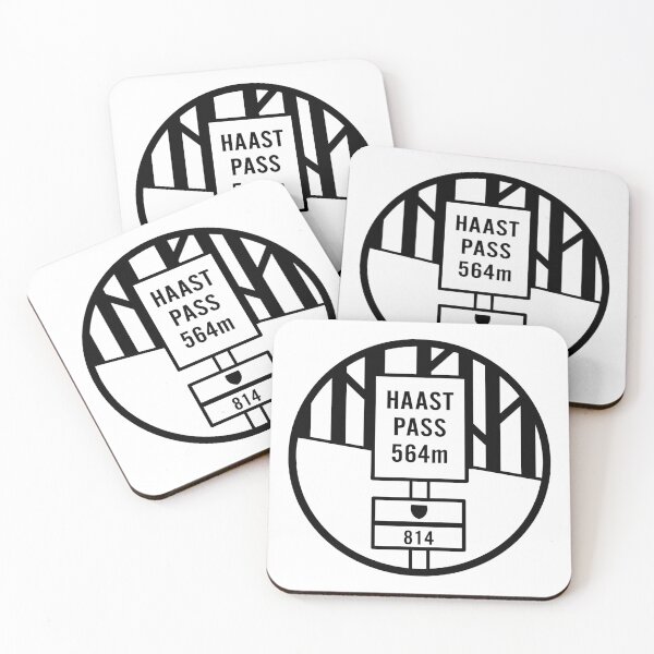 Item preview, Tour Aotearoa - Haast Pass Icon designed and sold by Tom Napper Design.