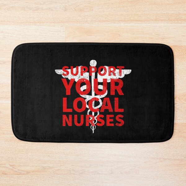 Item preview, Support Your Local Nurses RN Registered Nurse EMS Paramedic COVID 19 DISTRESSED VERSION designed and sold by Dan Brady.