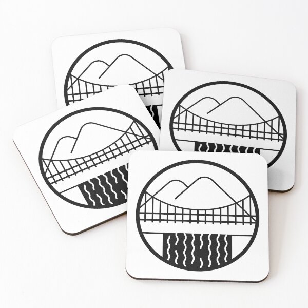 Item preview, Tour Aotearoa - Hawea River Bridge Icon designed and sold by Tom Napper Design.