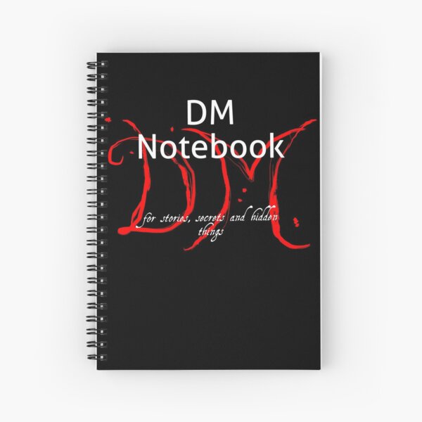 DM Notebook Spiral Notebook