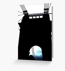 Foreboding Greeting Card