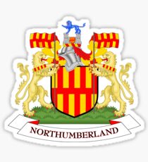 Northumberland coat of arms Sticker