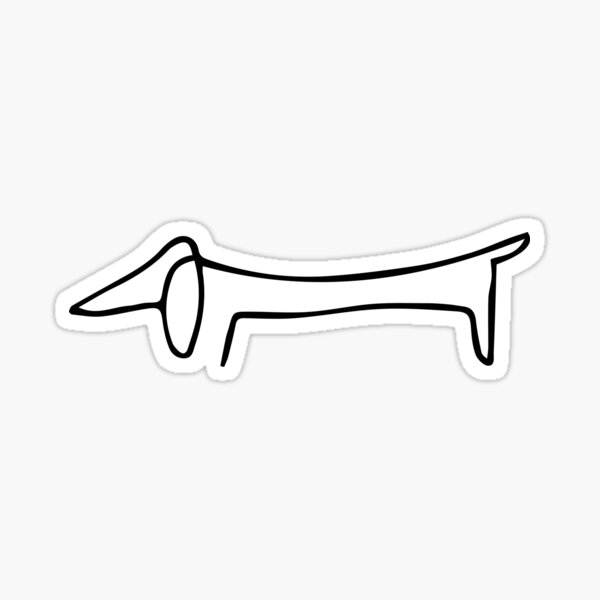 Artikel-Vorschau von Dachshund, designt und verkauft von DogStickers.