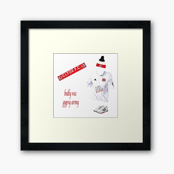 Clyde fc Framed Art Print