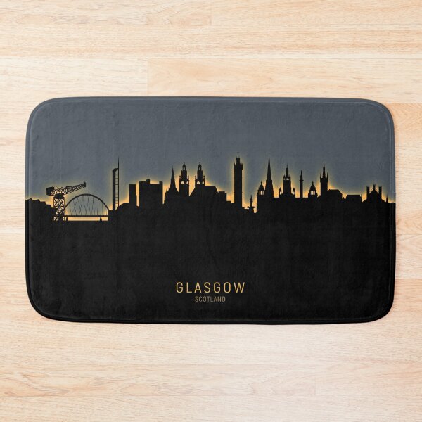 Item preview, Glasgow Scotland Skyline designed and sold by ArtPrints.
