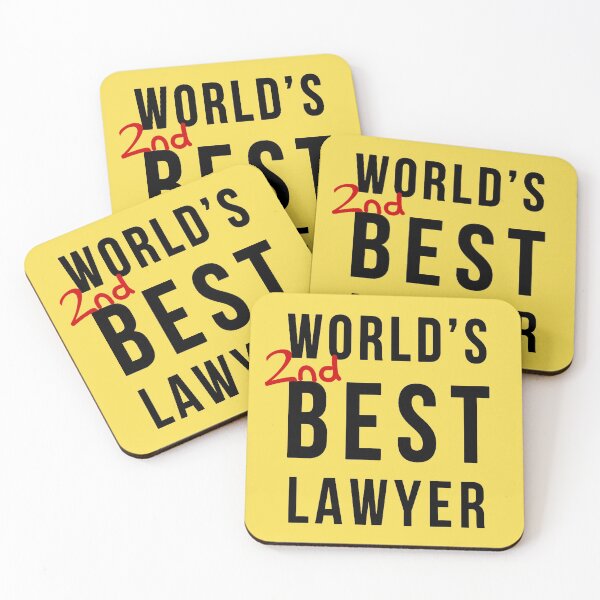 Item preview, World's 2nd Best Lawyer designed and sold by craigistkrieg.